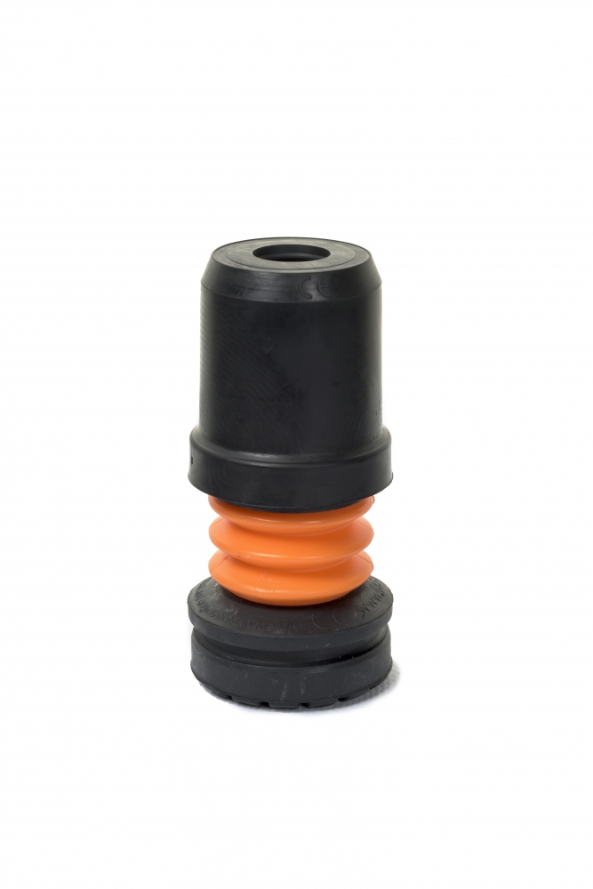 Flexyfoot stokdop   - 25 mm zwart