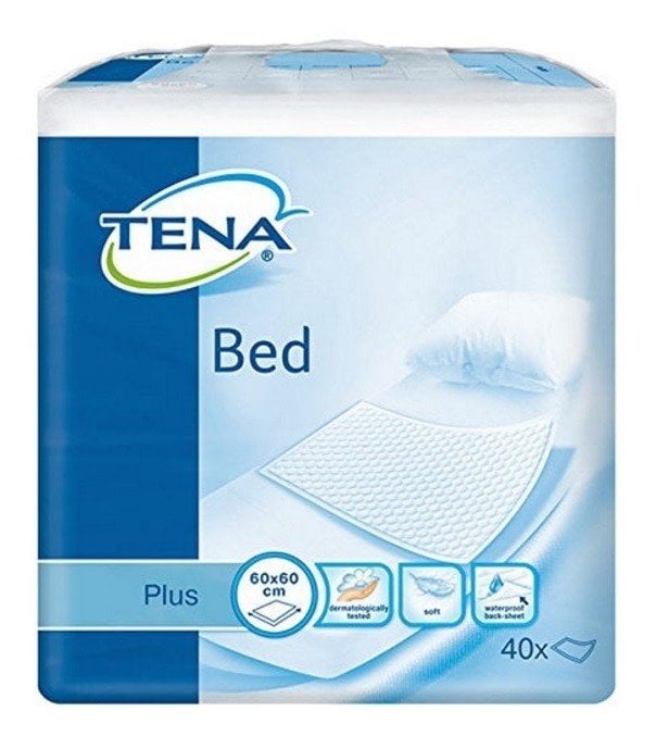 4x TENA Bed Plus 60x60 cm 40 stuks