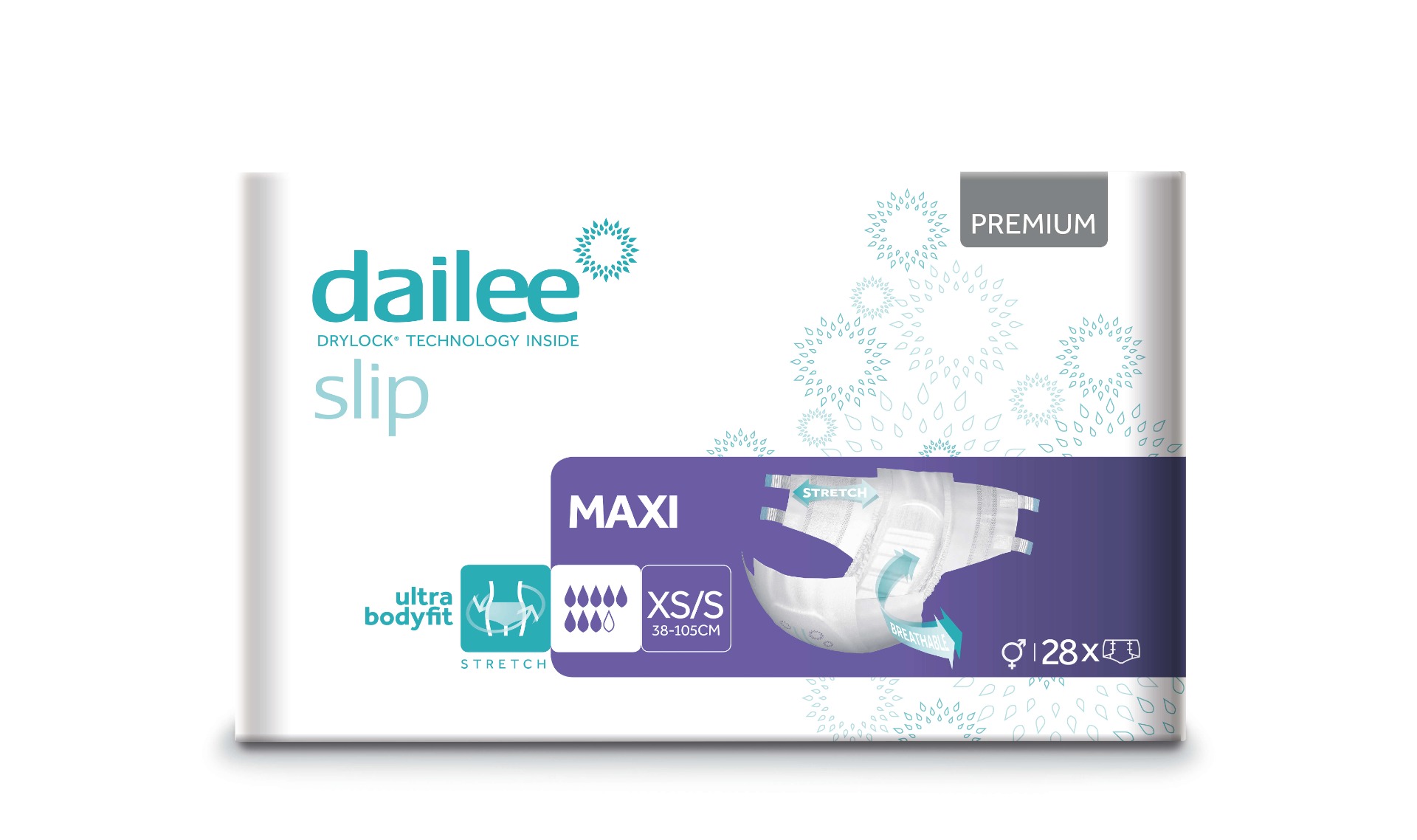 Dailee Slip Premium Maxi - XS/S - 28 stuks