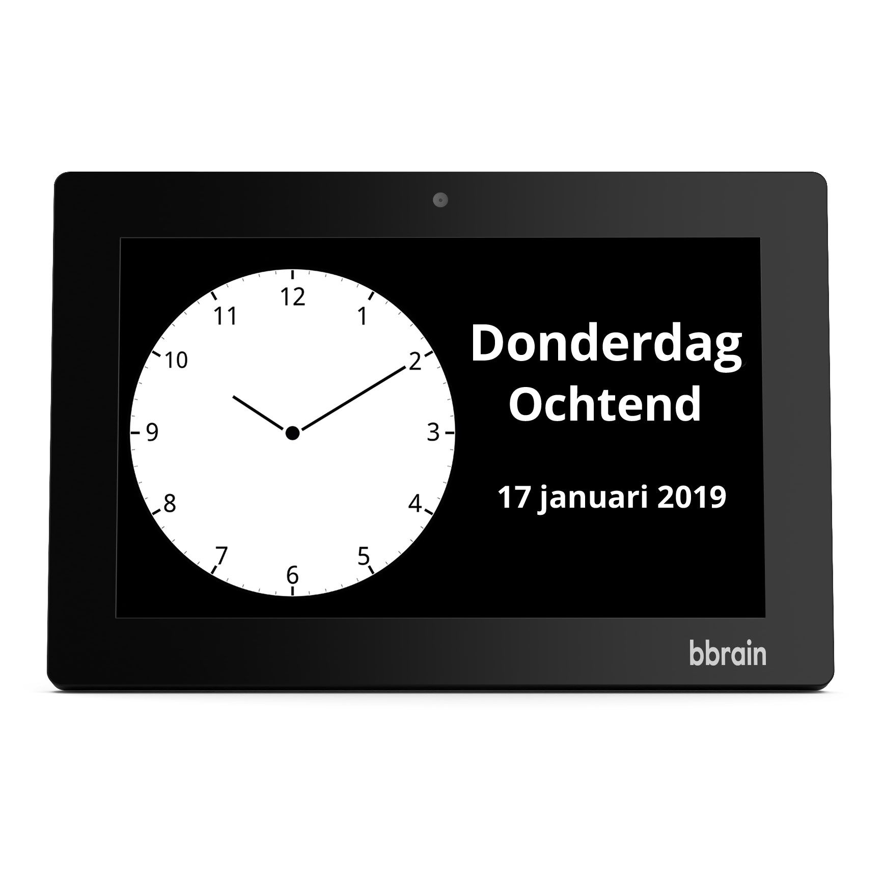 Officiële BBrain Klokken - Dementieklokken & Kalenderklokken ...