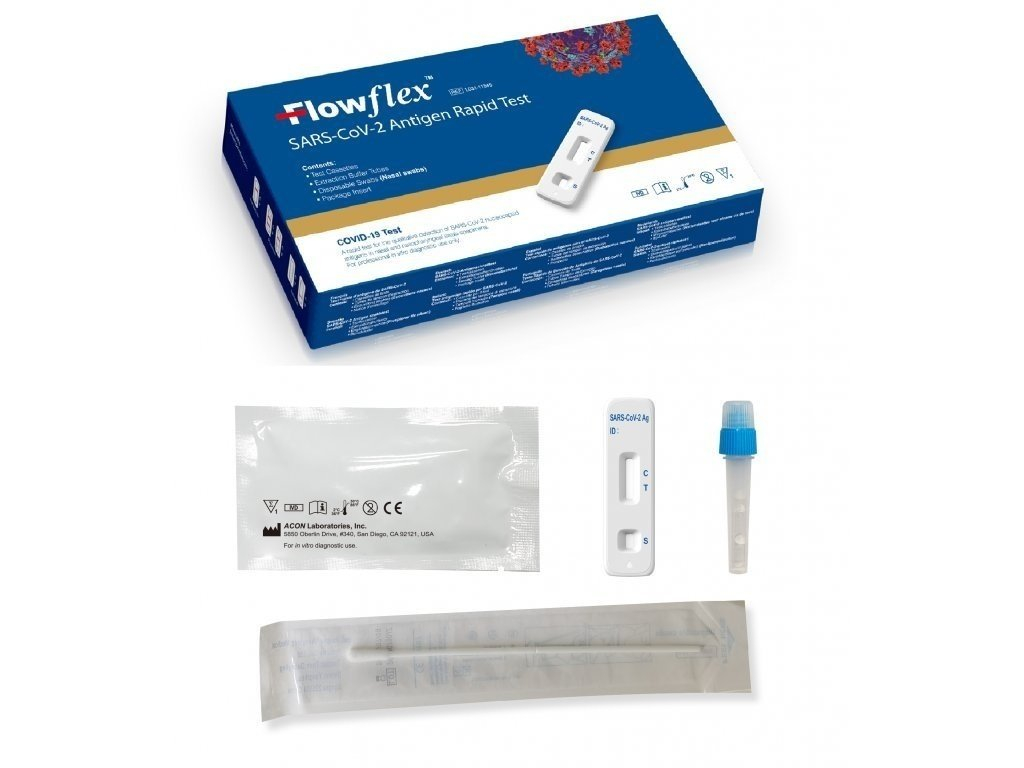 FlowFlex Antigeen Corona -Sneltest- COVID - 10 stuks