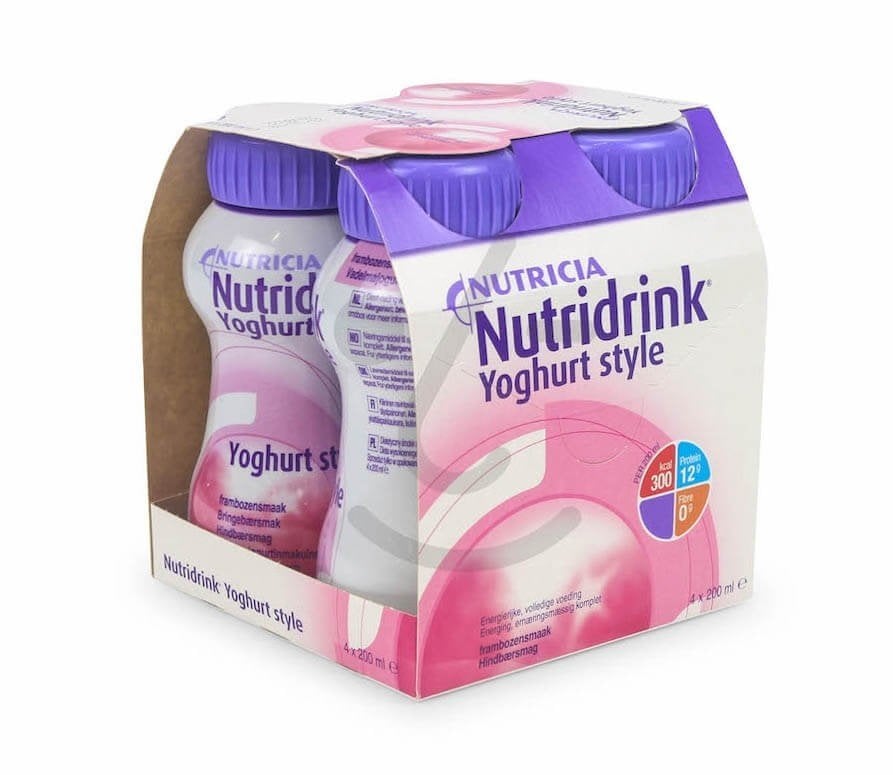 Nutridrink Yoghurt Style Frambozen 4x200ml