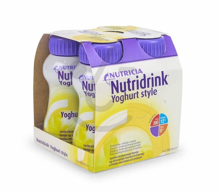 Nutridrink Yoghurt Style Vanille/Citroen 4x200ml