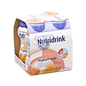Nutridrink Yoghurt Style Perzik/Sinaasappel 4x200ml